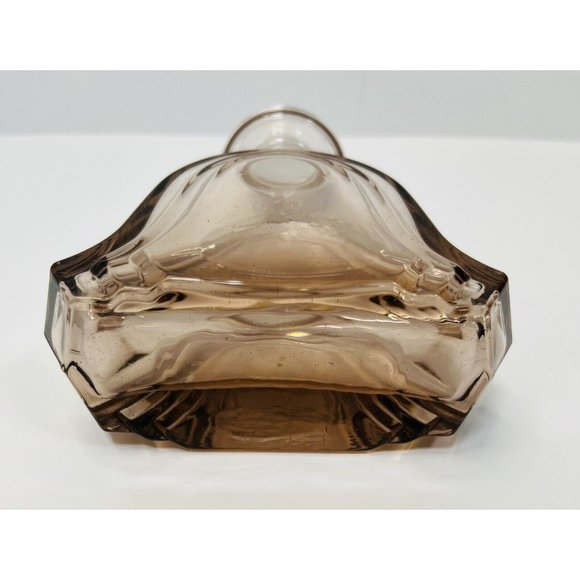 Crystal Perfume Bottle & Stopper Vintage Collezione Glass Line Italy 24% Lead 6” - Picture 7 of 10